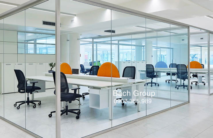 tempered glass office